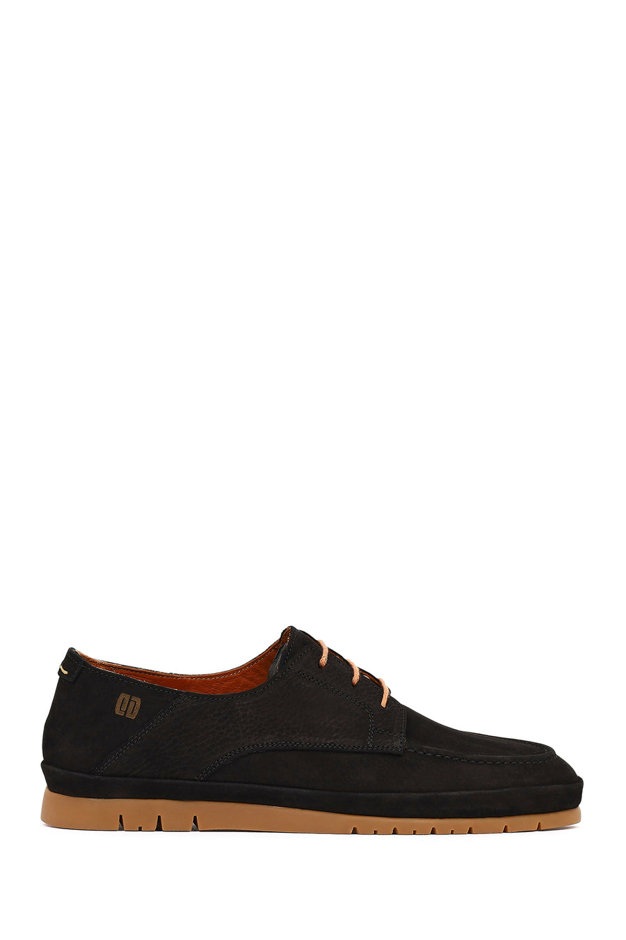 Men's Black Lace-Up Nubuck Leather Casual Shoes 26SFD8002V3 | Derimod