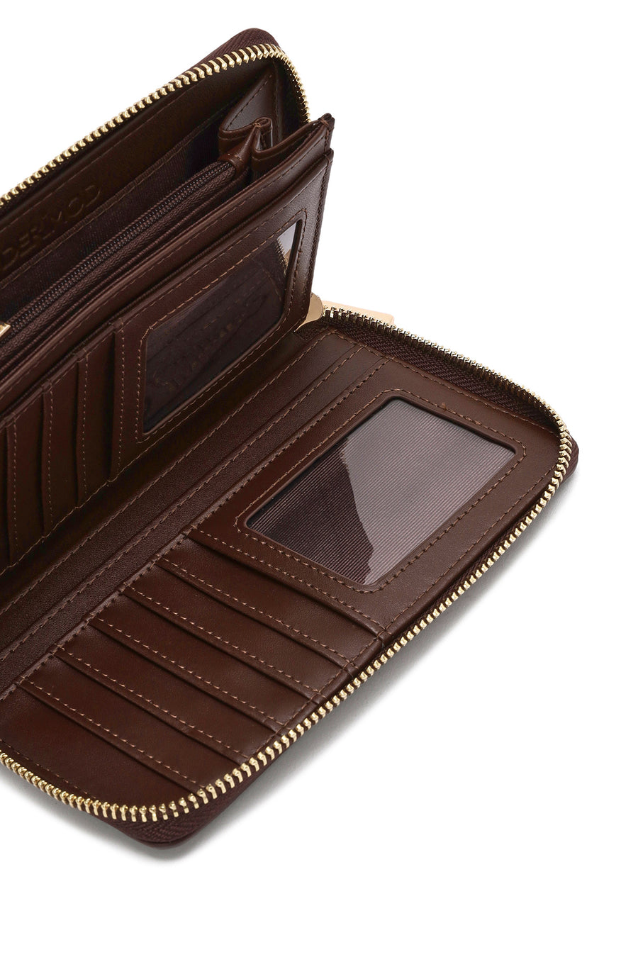 Women's Brown Printed Wallet