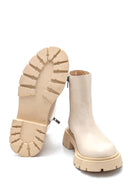 Women's Leather Zipper Boots | Derimod