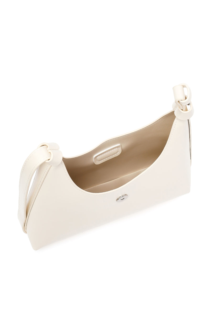 Women's Cream Classic Shoulder Bag