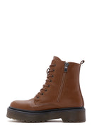 Women's Tan Thick Soled Casual Boots | Derimod