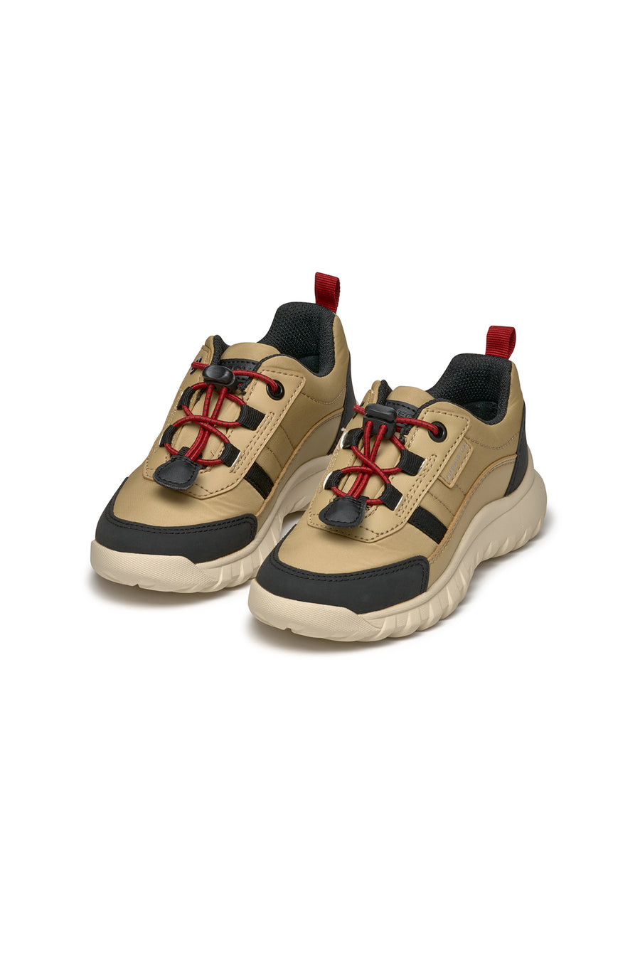Geox Erkek Çocuk Bej Simbyos Abx Bağcıklı Waterproof Sneaker