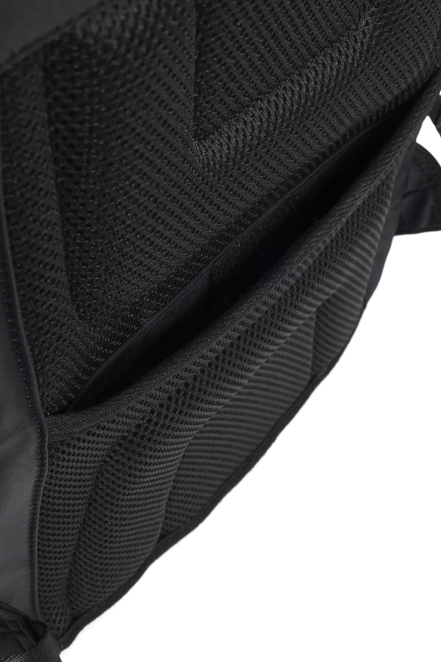 Men's Black Fabric Backpack