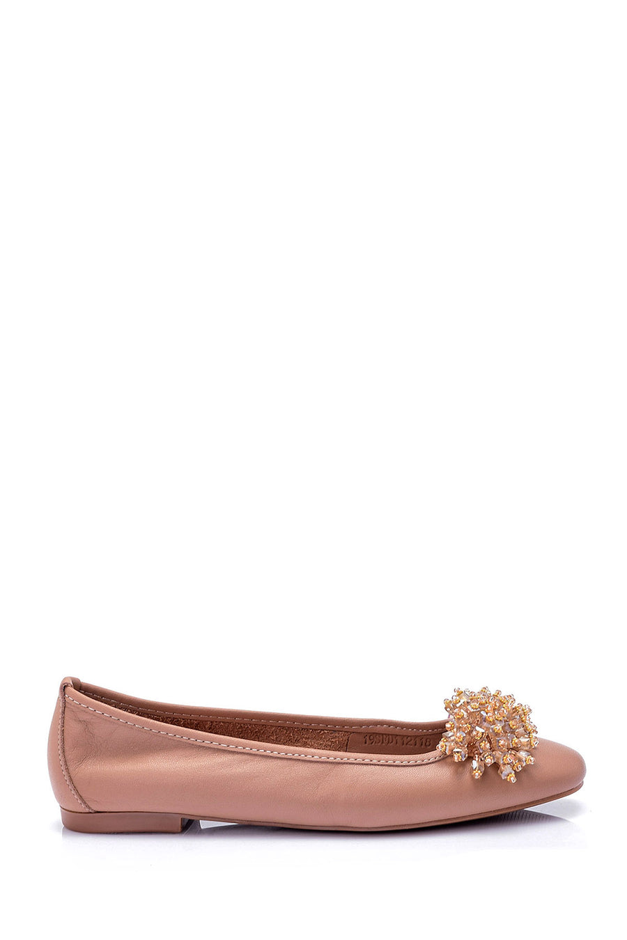Women's Beaded Ballerinas 19SFD112118 | Derimod