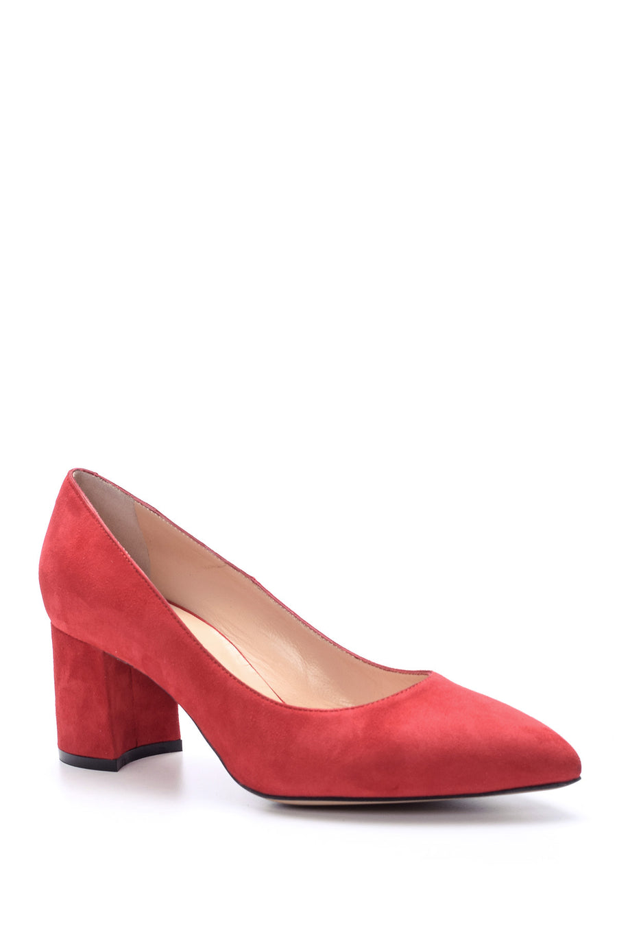 Women's Suede Heeled Shoes
