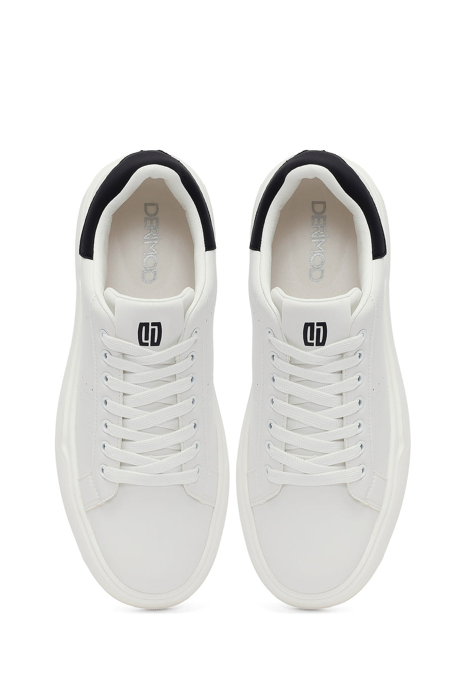 Male White Lace-up Sneaker