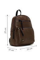 Women's Tan Casual Backpack | Derimod