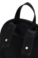 Woman Black Fabric Backpack | Derimod