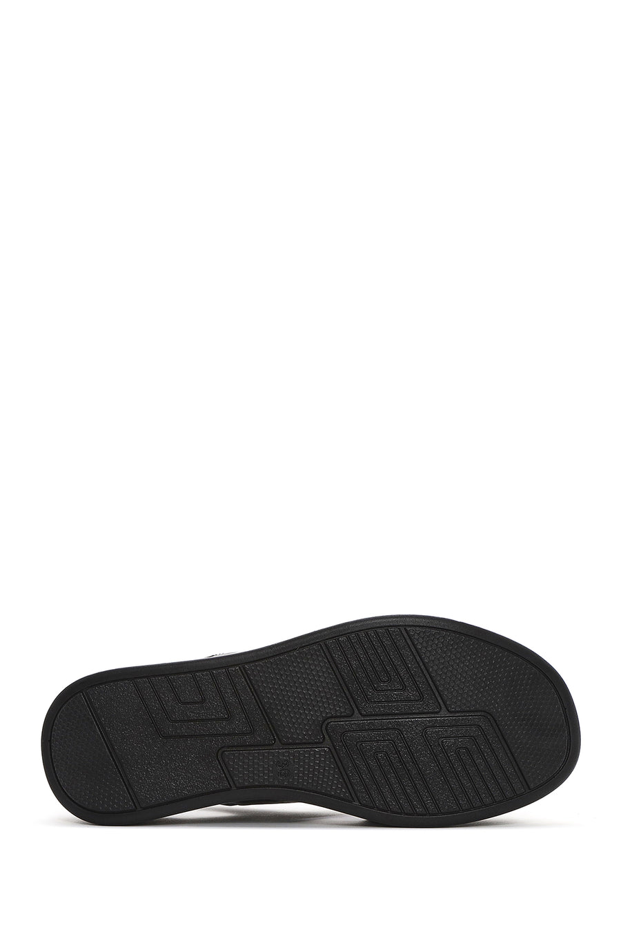 
Women's Black Thick Sole Leather Comfort Sandal
