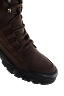 Men's Brown Leather Outdoor Boots | Derimod