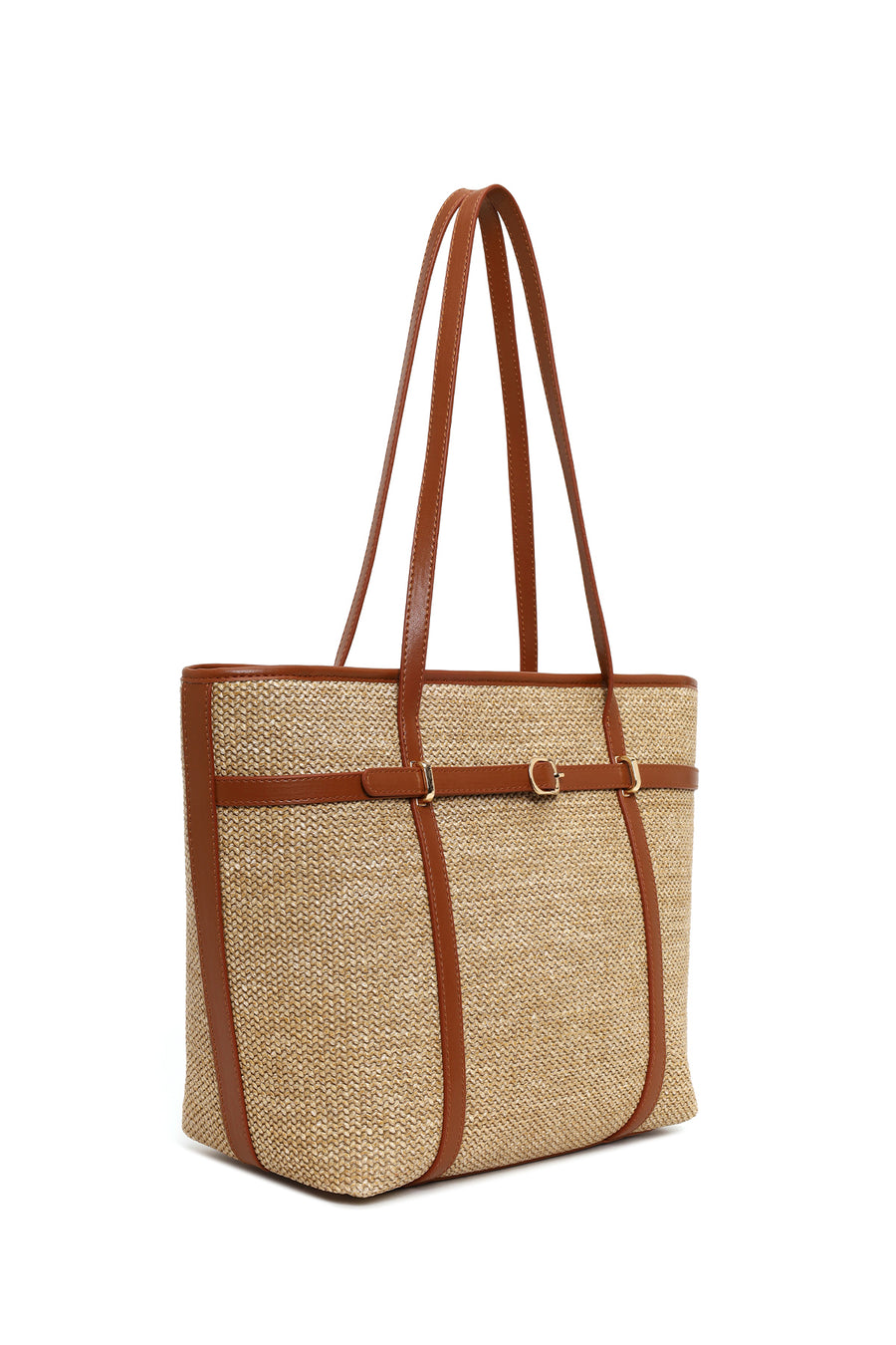 Woman Taba Wicker Shoulder Bag