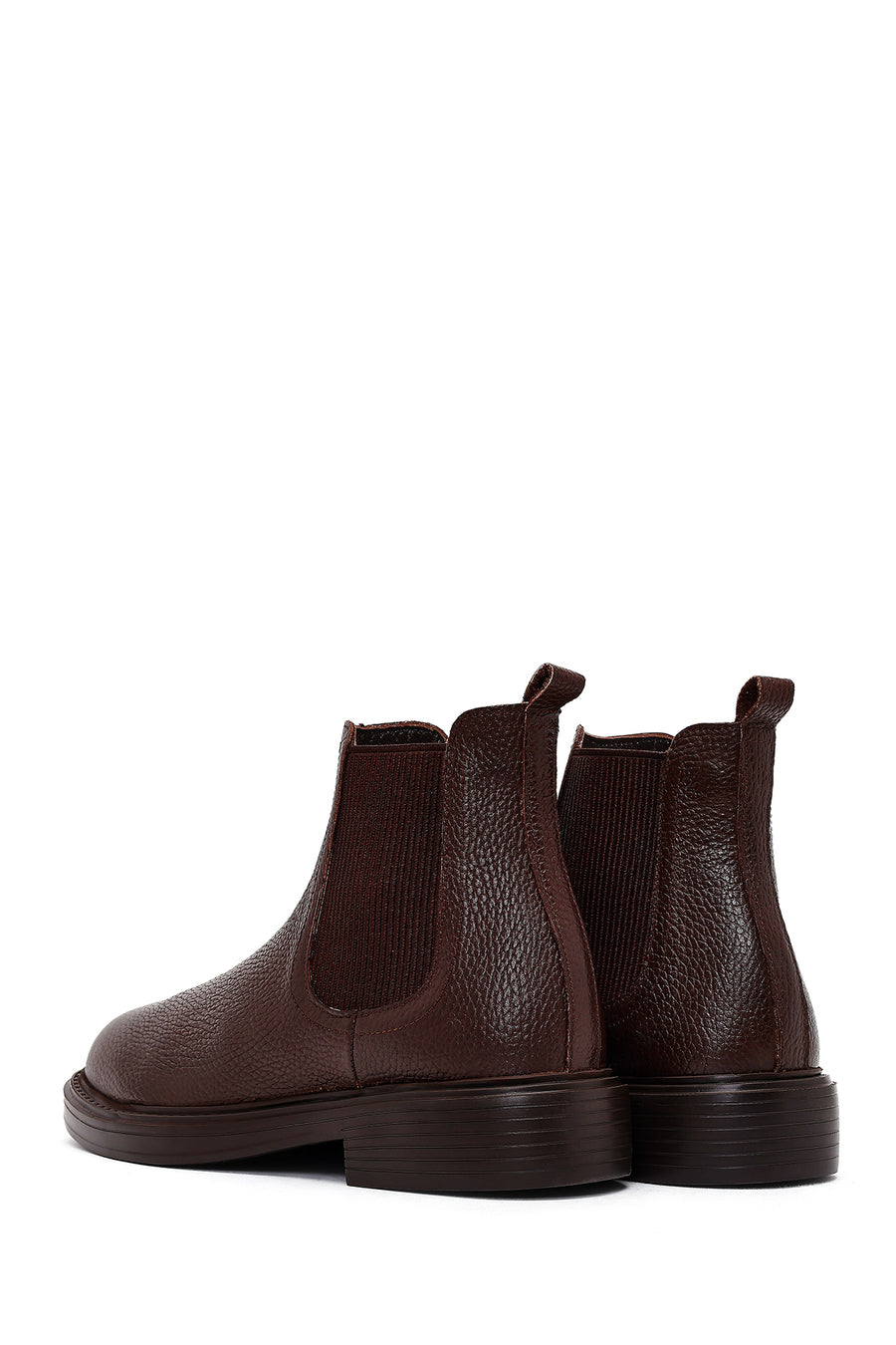 Men's Brown Leather Chelsea Boots