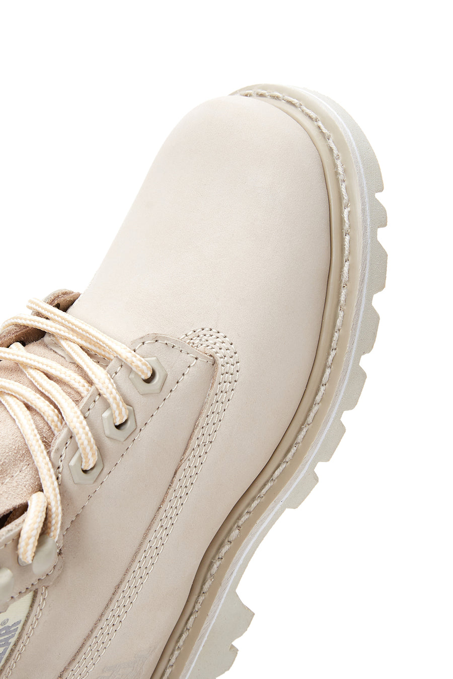 Caterpillar Women's Beige Nubuck Leather Colorado Boots