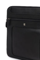 Men's Black Long Strap Leather Shoulder Bag | Derimod