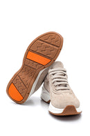 Women's Suede Leather Sneaker | Derimod