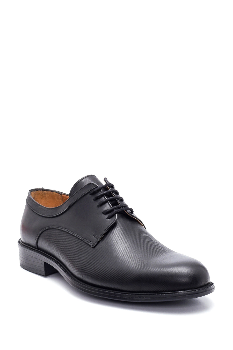Men's Black Leather Classic Shoes