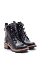 Women's Zippered Leather Boots | Derimod