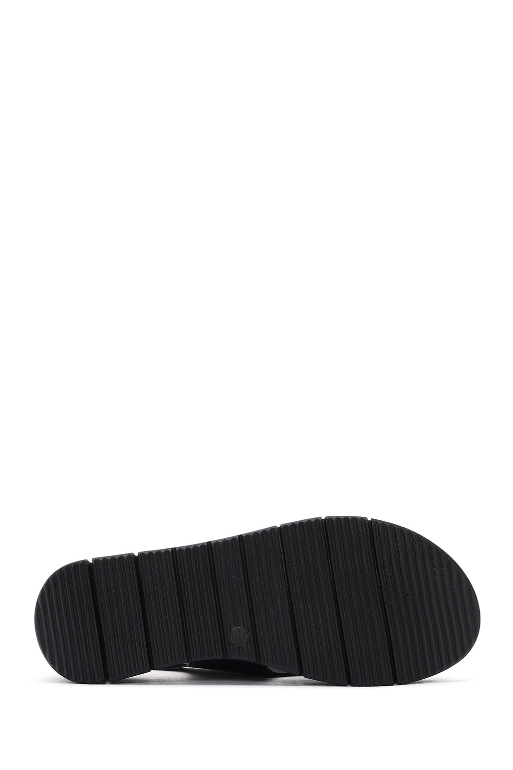 Kadın Siyah Bantlı Comfort Sandalet