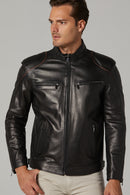 Cavani Men's Leather Jacket | Derimod