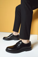 Men's Black Lace-up Leather Casual Shoes | Derimod