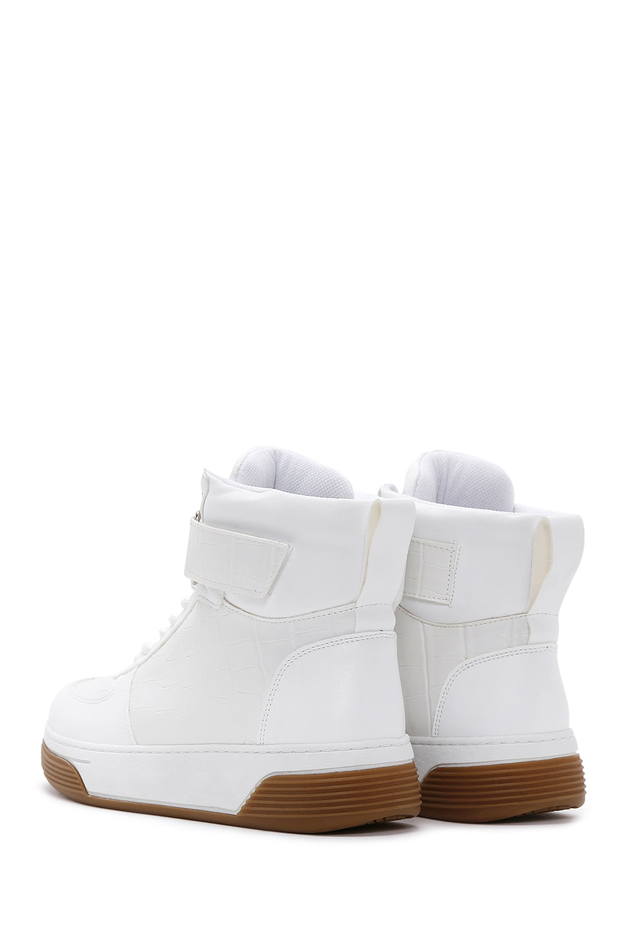 Women's White High Top Sneaker