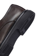 Male Brown Lace-up Leather Casual Shoes | Derimod