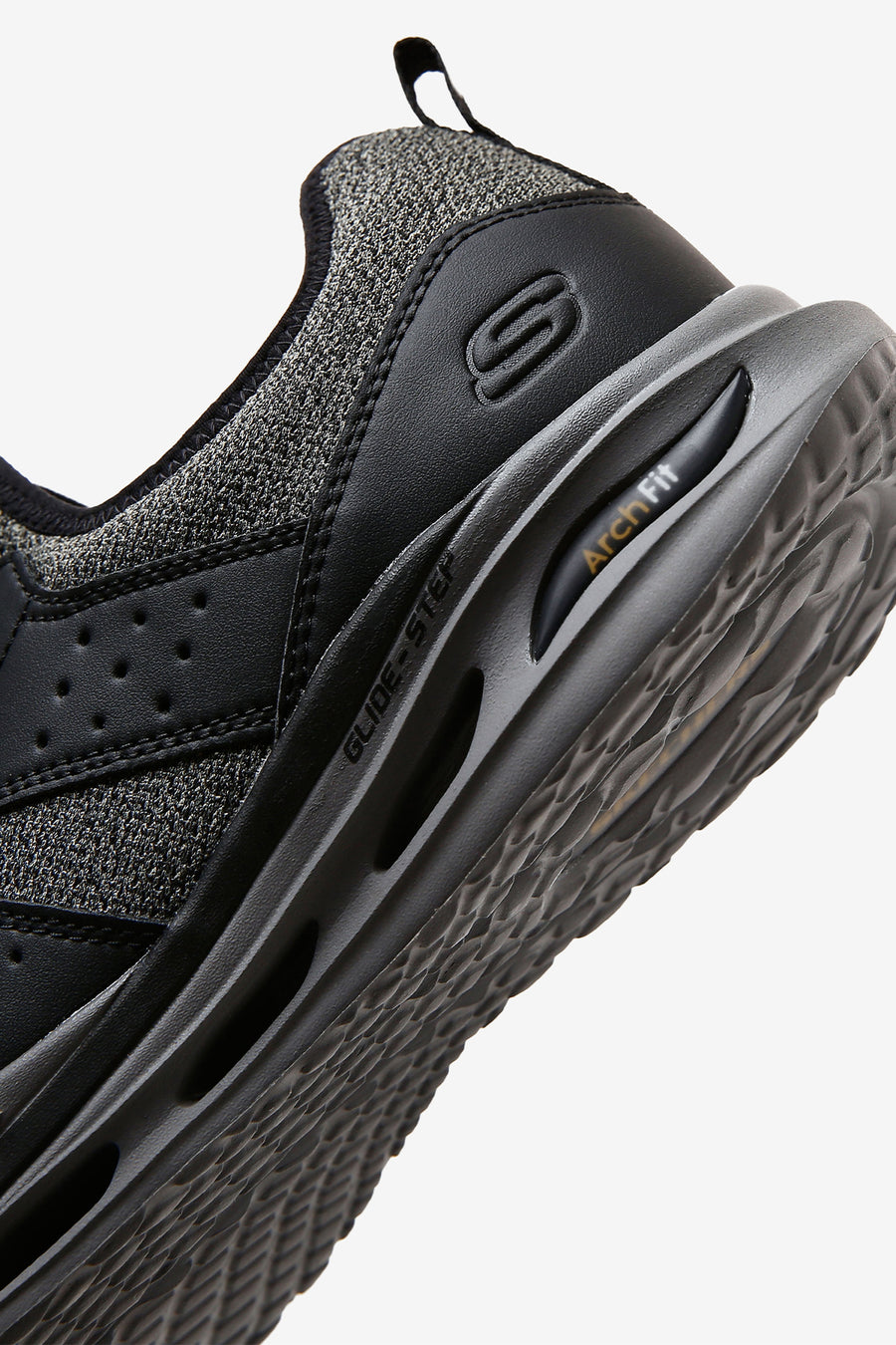 Skechers Men's Black Arch Fit Orvan - Germain Sneaker
