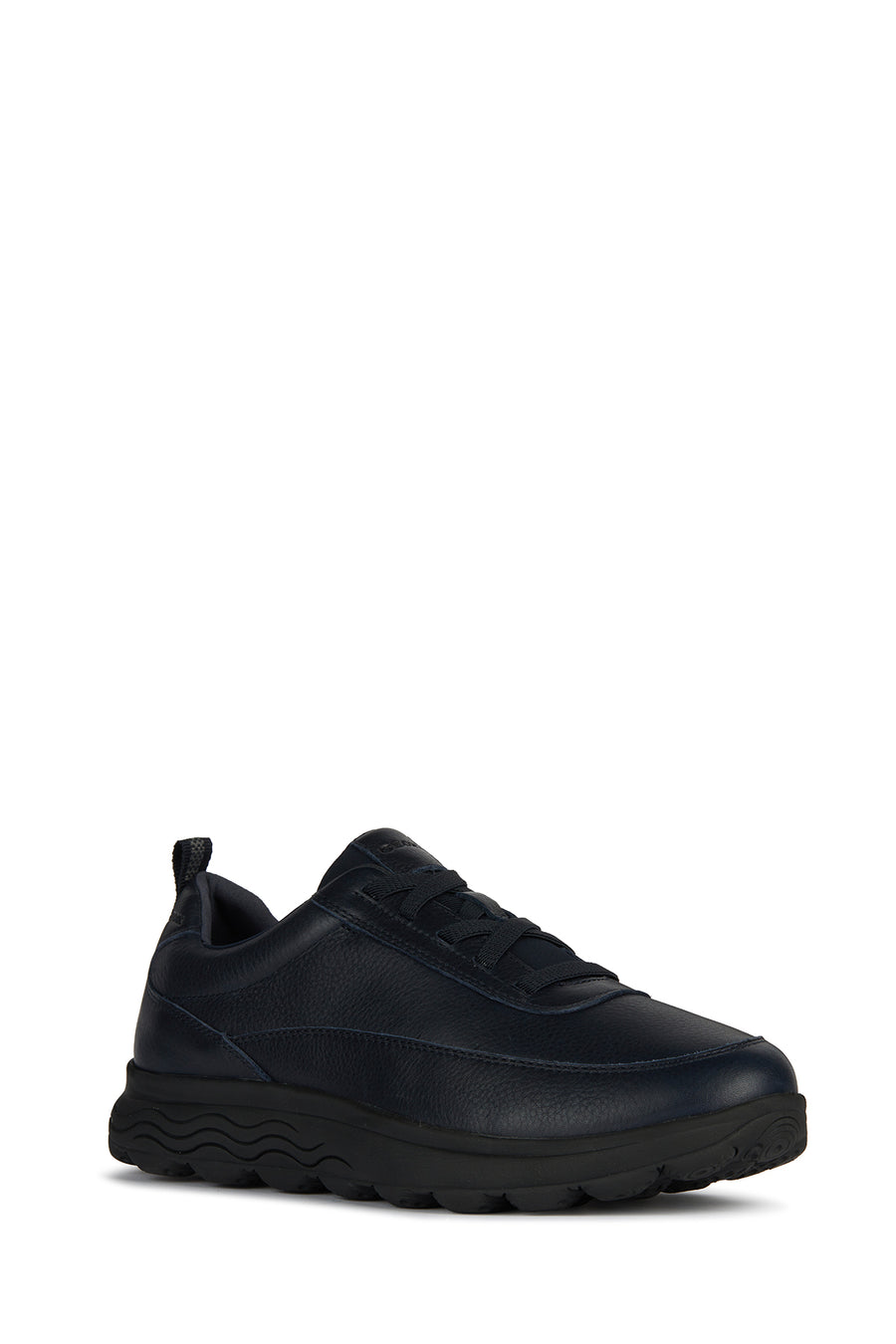 Geox Men's Navy Blue U Spherica Leather Sneaker