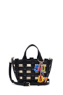 Woman Black Long Strap Knitted Shoulder Bag | Derimod