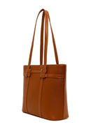 Woman Brown Long-Strap Classic Shoulder Bag | Derimod