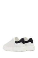 Male White Lace-up Sneaker | Derimod