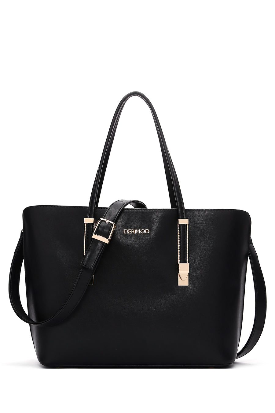 Women's Black Long Strap Classic Shoulder Bag 26SBD210318 | Derimod