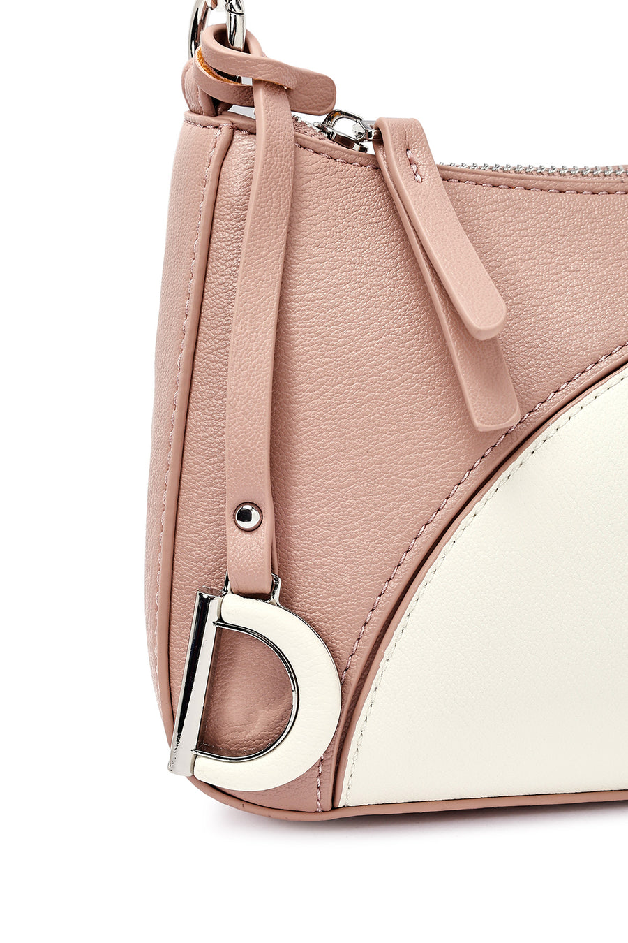 Women's Pink Long Strap Shoulder Bag