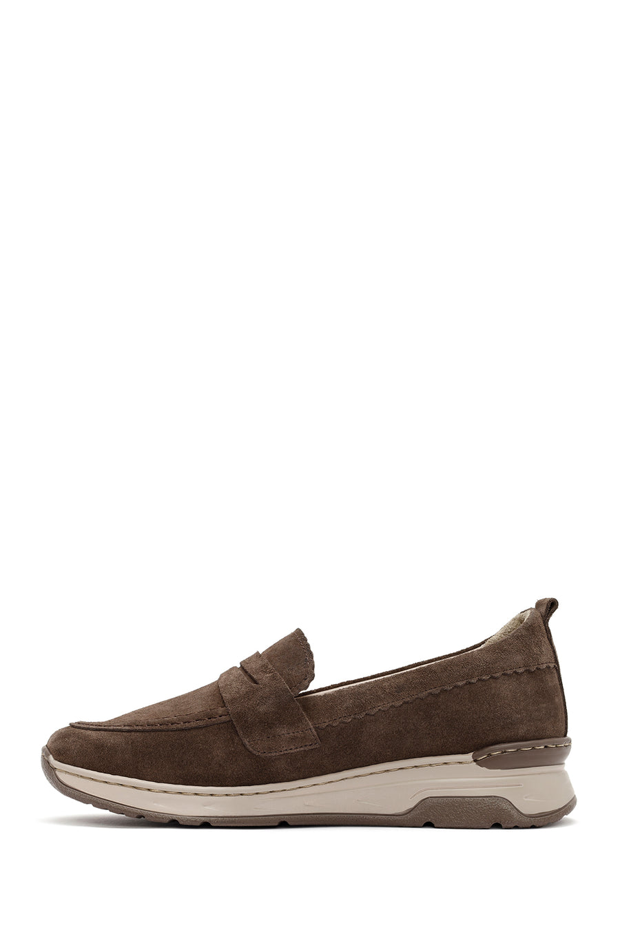 Women's Mink Suede Leather Loafer