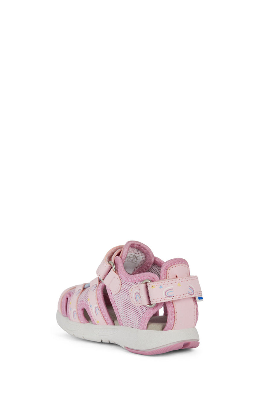Geox Baby Girl Pink Multy Strappy Sandals
