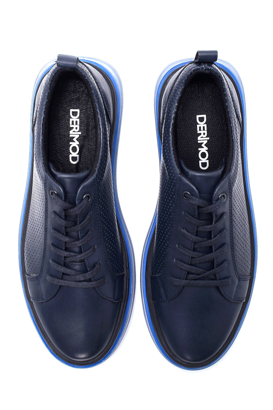 Men's Leather Perforated Sneaker