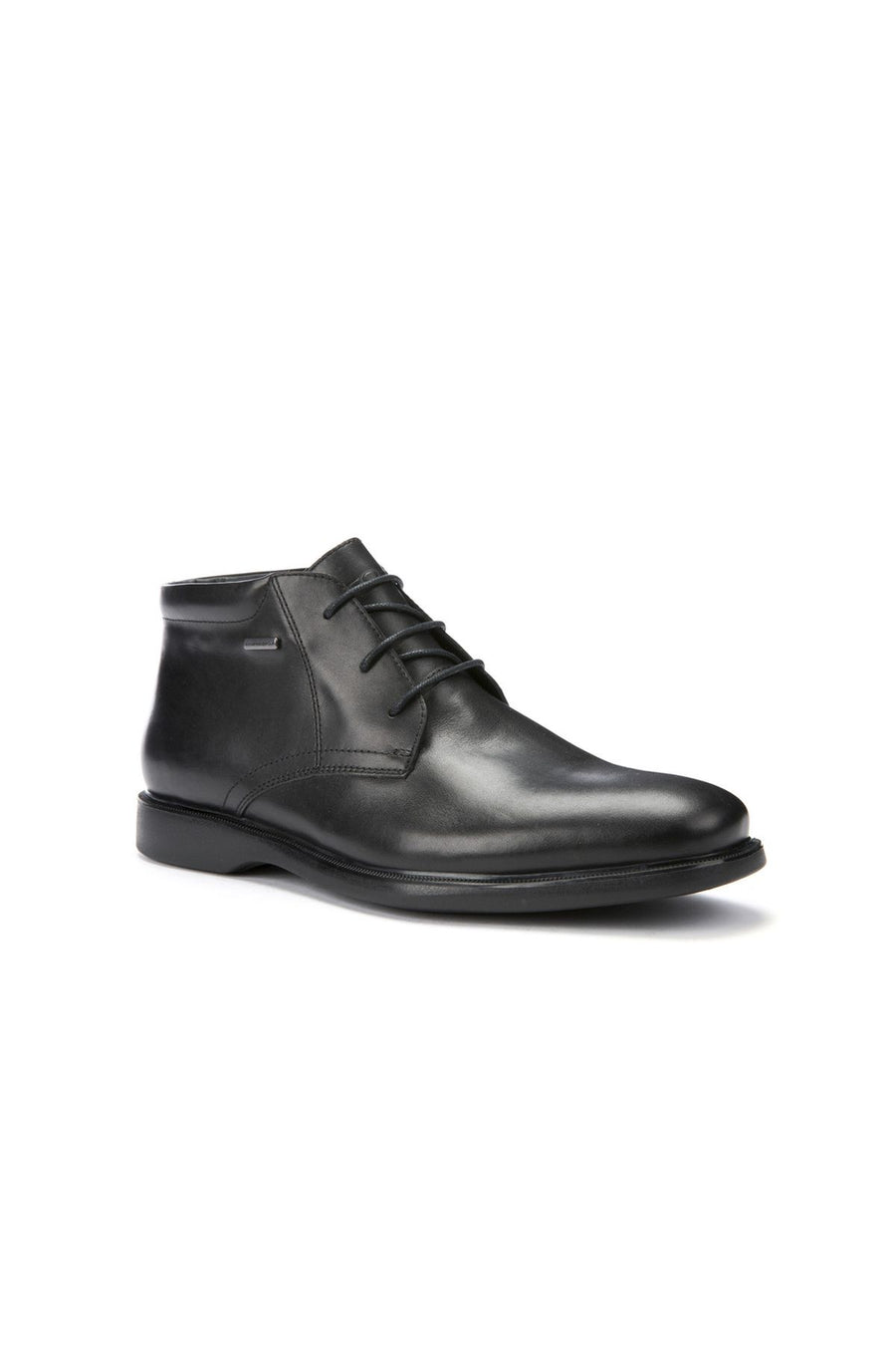 Geox Men's Black Brayden Leather Boots