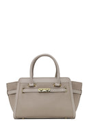 Woman Beige Long-Strap Classic Shoulder Bag | Derimod