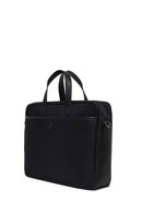 Male Black Fabric Briefcase | Derimod