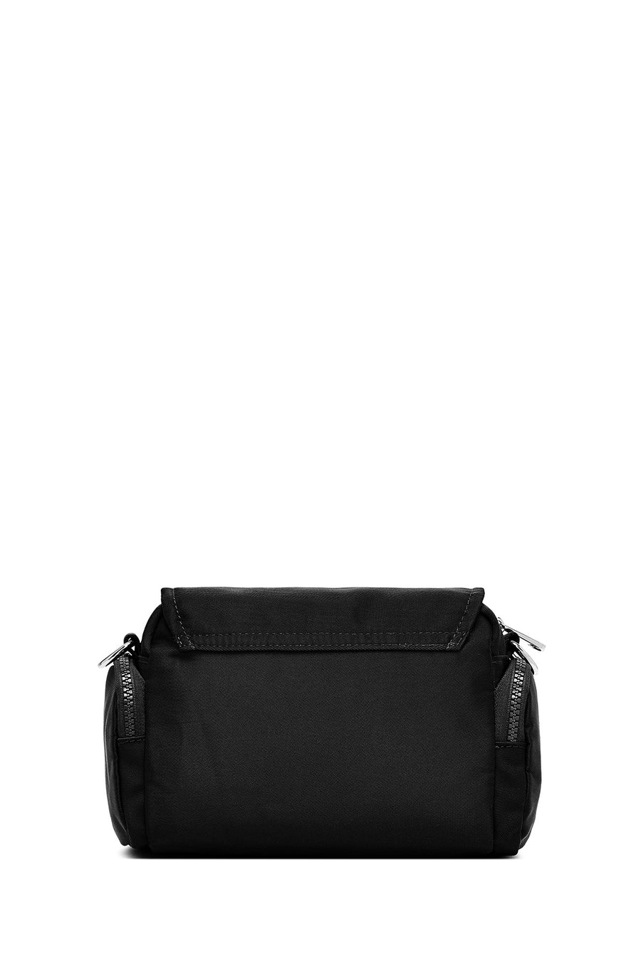 Women's Black Fabric Crossbody Bag