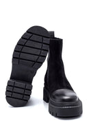 Women's Leather Thick Sole Chelsea Boots | Derimod