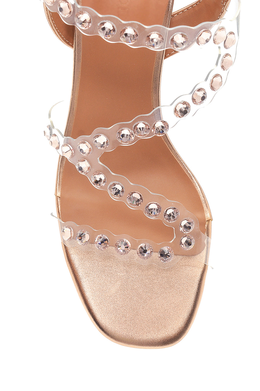 Women's Transparent Heeled Sandals