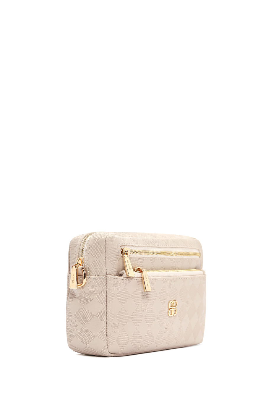 Women's Cream Long Strap Crossbody Bag
