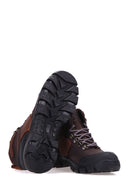 Lace-Up Men's Leather Boots | Derimod
