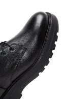 Men's Black Lace-Up Leather Casual Boots | Derimod