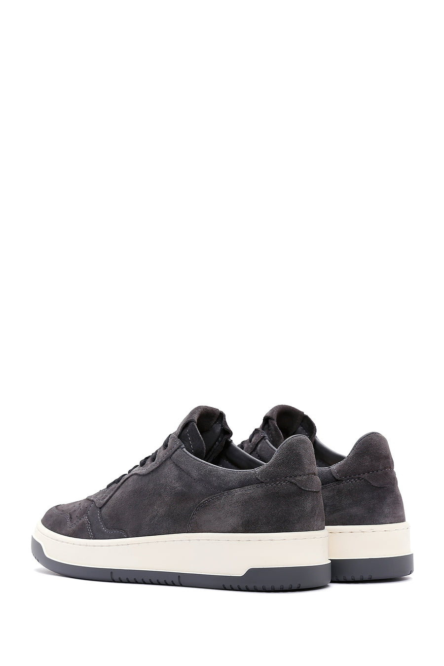 Men's Anthracite Suede Leather Sneaker