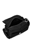 Women's Black Fabric Crossbody Bag | Derimod