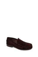 Erkek Kahverengi Süet Deri Casual Loafer | Derimod