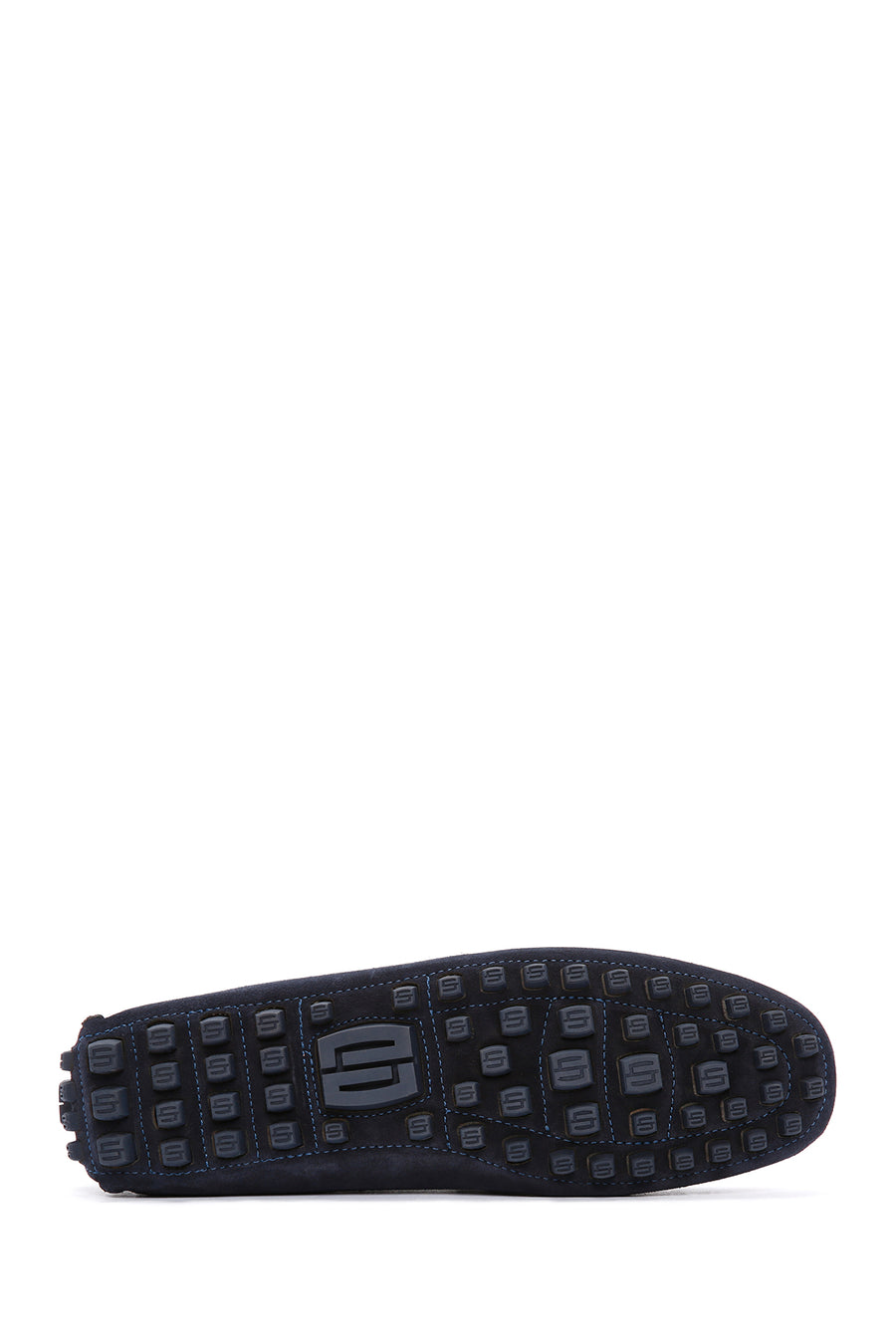 
Men's Navy Blue Suede Leather Loafer
