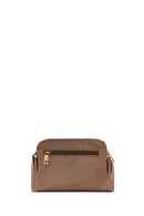 Woman Brown Fabric Mini Crossbody Bag | Derimod